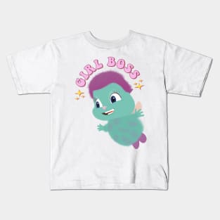 Barbie Fairytopia Bibble Girl Boss Meme Fanart Kids T-Shirt